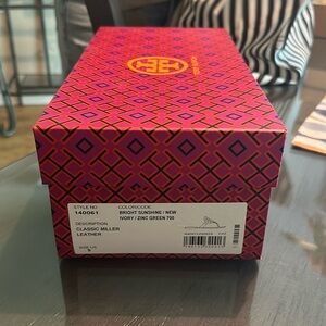 Tory Burch Classic Miller Leather Sandal, Size 9